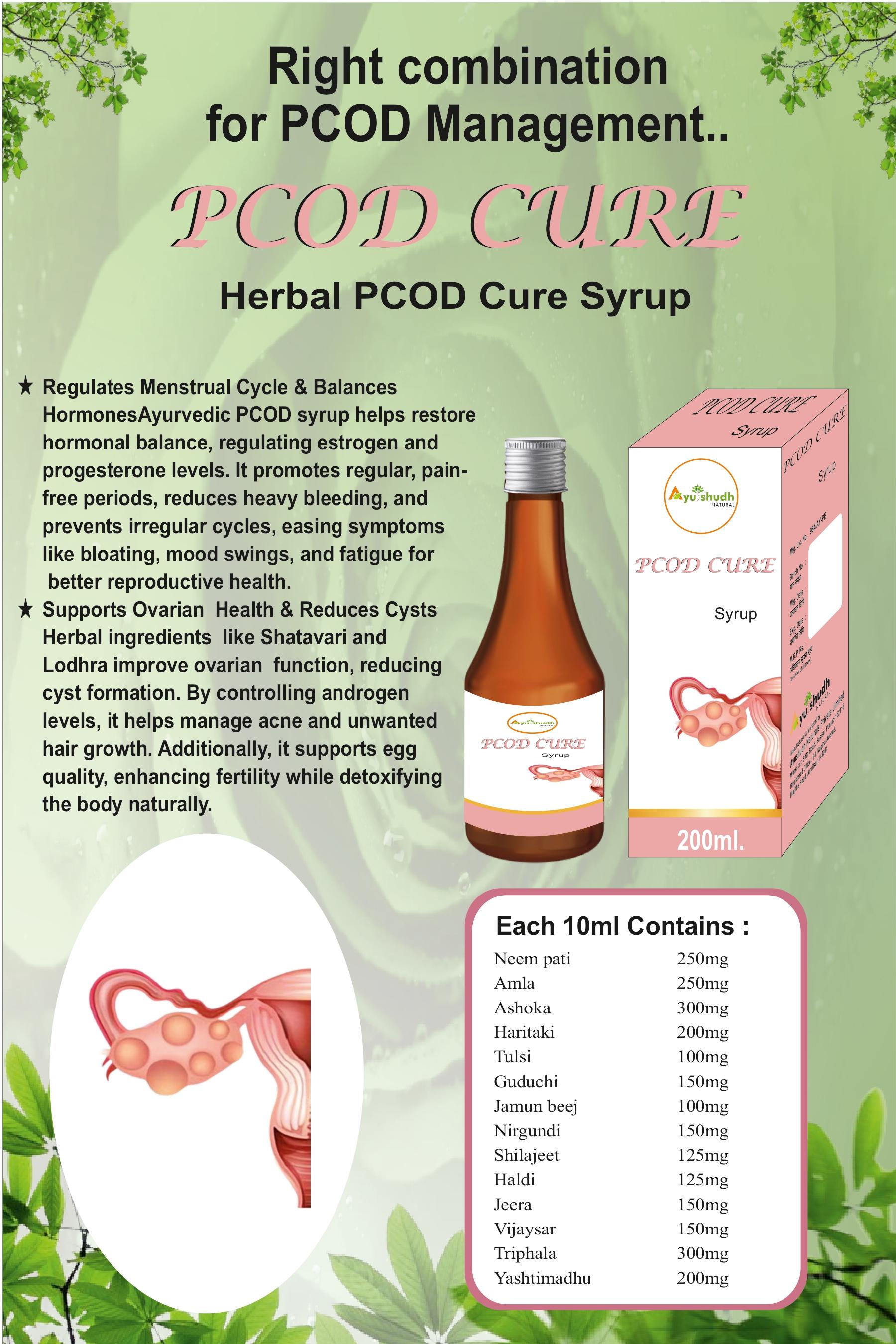 Herbal PCOD Cure Syrup